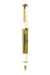 Pelikan Souveran Serisi R400 Tortoiseshell White Roller Kalem