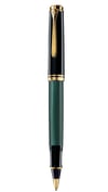Pelikan Souveran Serisi R400 Yeşil Siyah Roller Kalem