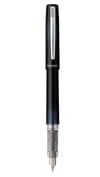 Platinum Prefounte Graphite Blue Fountain Pen F