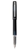 Platinum Prefounte Graphite Blue Fountain Pen M