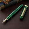 Platinum PTB 35000S Green Gold Fountain Pen Jade B