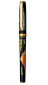 Platinum PTL-20000H Kanazawa foil - Red Fuji Fountain Pen