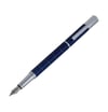 Steelpen Active Serisi 1002DT Slayt Mavi Dolma Kalem+Tükenmez Kalem