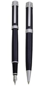 Steelpen Capital Serisi 281 Krom Dolma Kalem+Tükenmez Kalem