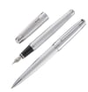 Steelpen Carens Serisi 264 Parlak Krom Dolma Kalem+Tükenmez Kalem