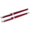 Steelpen Lemans Serisi 812 Bordo Dolma Kalem +Tükenmez Kalem