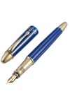 Steelpen Pearl Serisi 4591 Lacivert Dolma Kalem + Tükenmez Kalem Seti