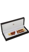 Steelpen Serra Serisi 800-3 Bronz Dolma Kalem+Tükenmez Kalem 