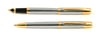 Steelpen Serra Serisi 800-4 Krom Dolma Kalem+Tükenmez Kalem