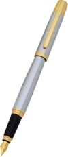 Steelpen Serra Serisi 800-4 Krom Dolma Kalem+Tükenmez Kalem