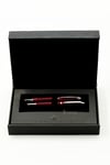 Steelpen World Serisi 2714 Bordo Dolma Kalem+Tükenmez Kalem Seti