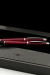 Steelpen World Serisi 2714 Bordo Dolma Kalem+Tükenmez Kalem Seti