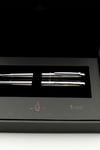 Steelpen World Serisi 2715 Parlak Krom Dolma Kalem+Tükenmez Kalem Seti
