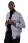 Gri Bomber Ceket