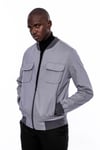 Gri Bomber Ceket