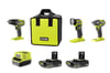 Ryobi 18V 3'Lü Set