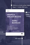 Arapça Anlam Bilgisi Soru BankasıMuarrib YayınlarıArapça Dil Öğretimi