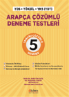Arapça Çözümlü Deneme TestleriAkdem YayınlarıArapça Dil Öğretimi