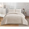 Dainty Home Çift Kişilik Yatak Örtüsü PeTek Bej