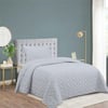 Dainty Home Çift Kişilik Yatak Örtüsü Milena Gri