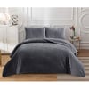 Dainty Home Çift Kişilik Yatak Örtüsü PeTek Antrasit