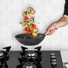 Falez Black Line Bln3014 28Cm Wok Tava