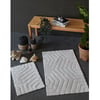 İyi Geceler İstanbul Tek Paspas 80*150 Plaid Ekru