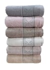 Pupilla 6'Lı Bambu Love Havlu Takımı 50x90