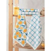 Pupilla Cotton Baskılı Havlu 4 Lü Set 40*60 Portakal