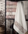 PUPILLA COTTON NAKIŞLI HAVLU 50*90 SELENA (9)