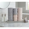 Şıkel Hamam Takımı Cotton Krizantem Bej- Gri