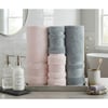 Şıkel Hamam Takımı Cotton Krizantem Yeşil-Somon