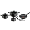 Tefal Dark Stone 9 Parça Tencere Seti