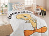 Tweety Happy Tek Kişilik Lisanslı Çocuk Uyku Seti Sarı