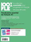 100% FLE - Vocabulaire essentiel du français A1 - Livre + CD