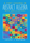 A First Course in Abstract Algebra 3rd Edition - Joseph Rotman