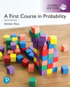 A First Course in Probability, Global Edition Sheldon Ross