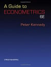 a guide to econometrics 6th (peter kennedy)