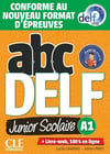 ABC Delf Junior Scolaire niveau A1 + LIVRE + DVD (Audios + Corriges)