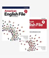 American English File 3th Edition 1 Student's Book + Workbook + CD