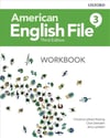 American English File 3th Edition 3 Student's Book + Workbook + CD