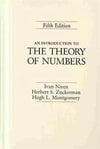 an introduction to the theory of numbers 5th (niven, zuckerman, montgomery)