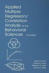 applied multiple regression correlation analysis for the behavioral sciences 3rd (cohen)