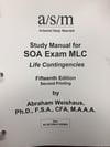 ASM study manual for SOA exam MLC life contingencies 15th