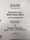 ASM study manual for SOA exam MLC life contingencies 15th