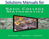 basic college mathematics 12th (bittinger, beecher, johnson)