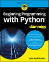 beginning programming with python for dummies (john paul mueller)