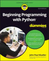 Beginning Programming with Python For Dummies 3rd Edition Mueller