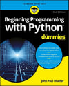 beginning programming with python for dummies (john paul mueller)