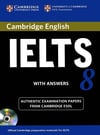 Cambridge English IELTS 8 Students Book with Answers and Audio CD